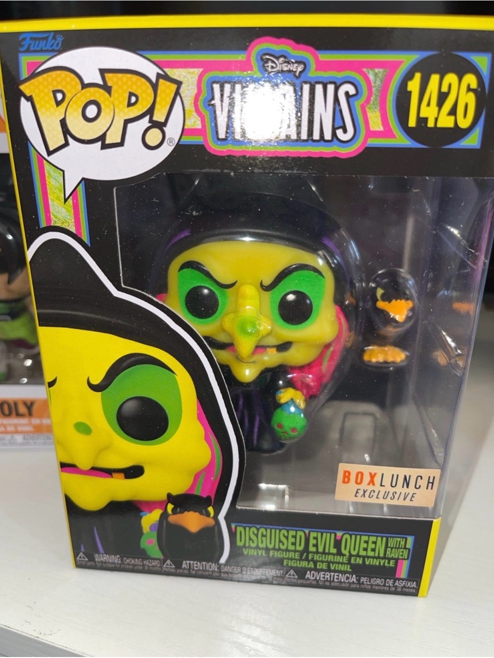 Funko Pop Disney Villains Disguised Evil Queen with Raven